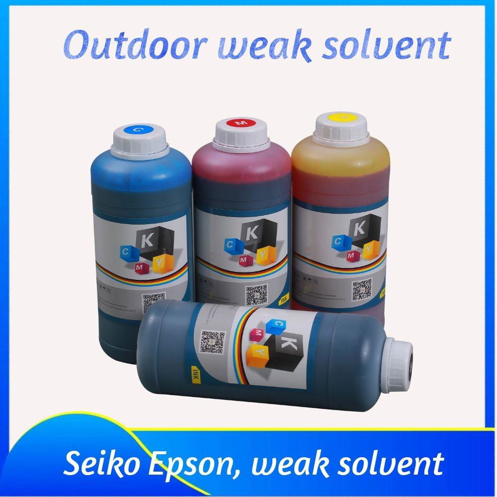 Outdoor Indoor Compatible Solvent Ink for Piezo Electronic Printhead 3