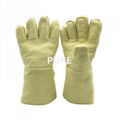 Yellow Kevlar Safety Gloves 1