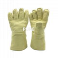 Yellow Kevlar Safety Gloves