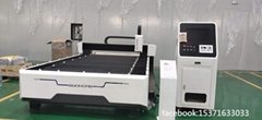 Open exchange laser cutting machine