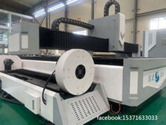 Supply plate and tube integrated laser cutting machine
