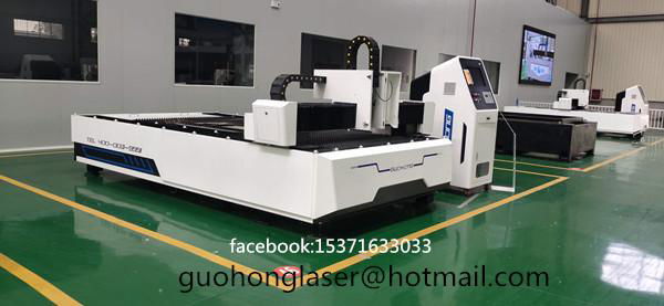 Single table laser cutting machine