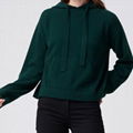 Cashmere Hoodie Forest Green