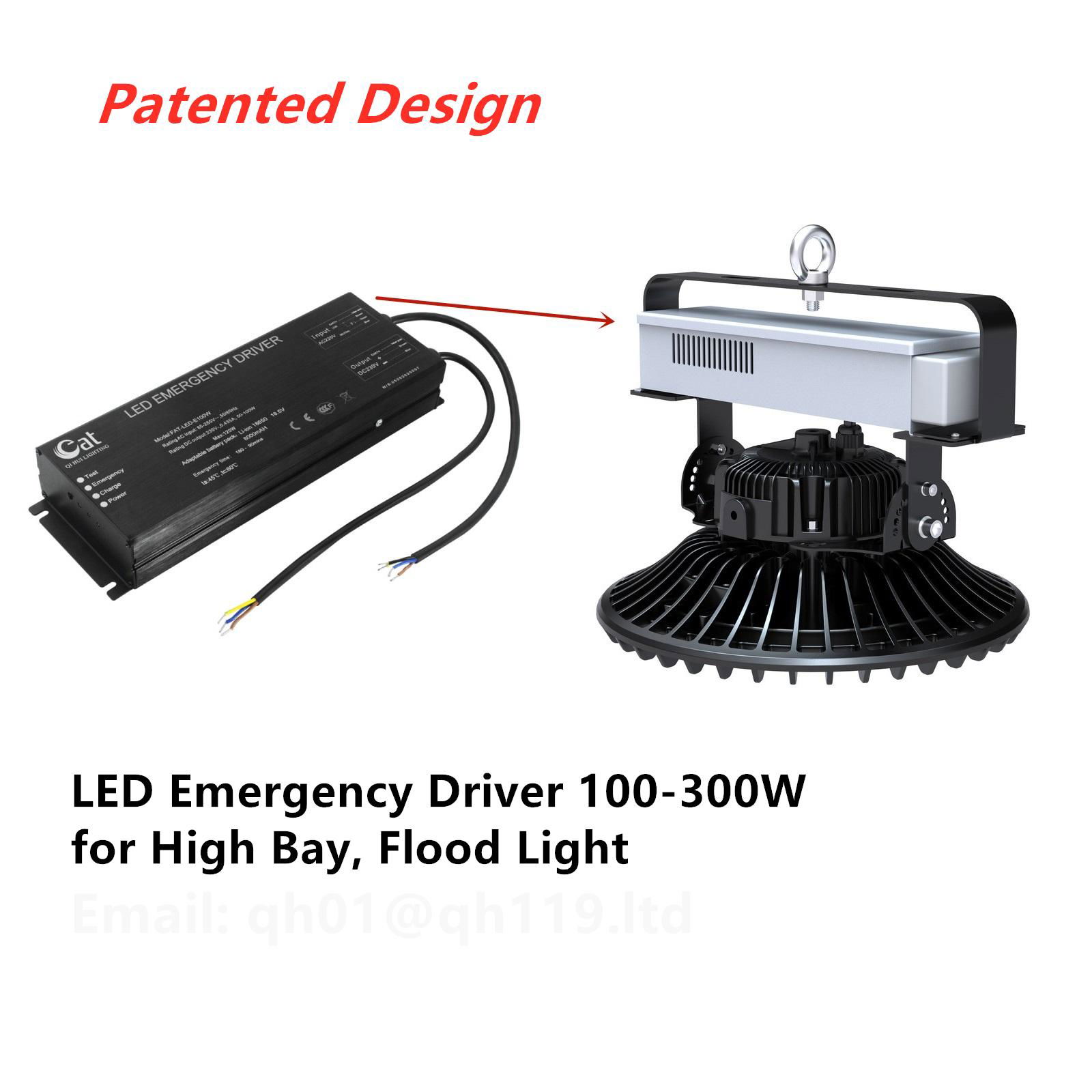 Direct Manufacturer LED Emergency Driver for 50-150W High Bay Flood Light Panel  2