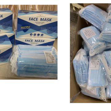 Disposable KN95 face mask without or with  valve  CE FFP2--Civil Use 2