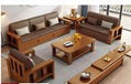 Chinese style soild woode  storage sofa 3