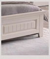 rural solid wood simple bed 5