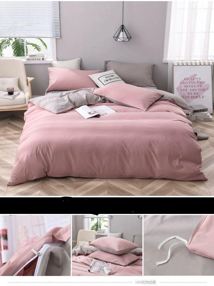 a four-piece cotton bedding set 4