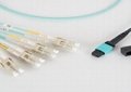 Terminated MPO Indoor Fiber Optic Patch Cord With 3.0mm Get Free Samples 3