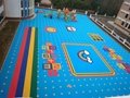 吉林悬浮地板室外幼儿园操场拼装地板 4