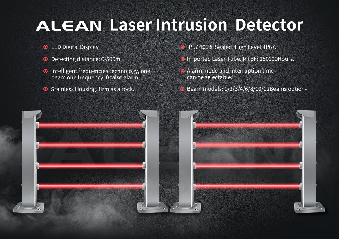 Alean Laser Intrusion Alarm Fence Detector 2