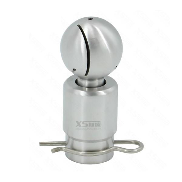 Sanitary Stainless Steel Rotary Spray Cleaning Ball with Pin 2