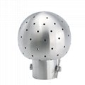 Sanitary Stainless Steel Rotary Spray Cleaning Ball with Pin 3