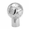 Sanitary Stainless Steel Rotary Spray Cleaning Ball with Pin 4
