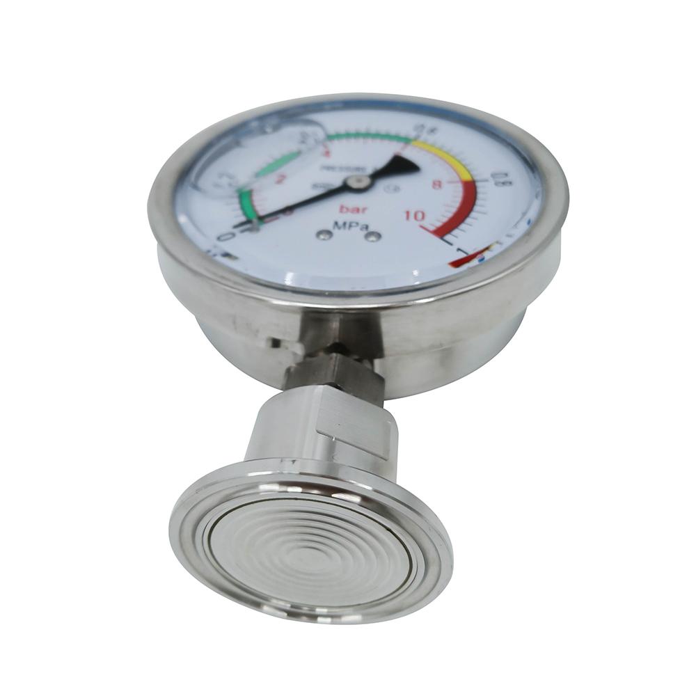 010bar Stainless Steel Diaphragm Pressure Gauge XS0012 XUSHENG