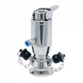 3A SMS DIN Hygienic Stainless Steel Manual Aseptic Sample Valve 4