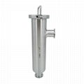 Sanitary Stainless Steel Straight Strainer Filter 2