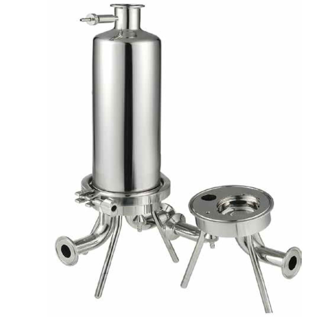 Sanitary Stainless Steel Straight Strainer Filter 5