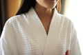 Bathrobe suppliers hotel white waffle women robes wholesale 3