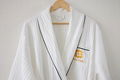 Professional High Quality White Waffle Bathrobe for Hotel