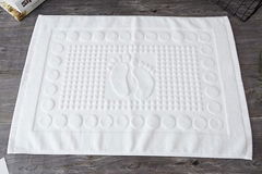 Colorful 50*75cm 100% cotton bath mats for hotels