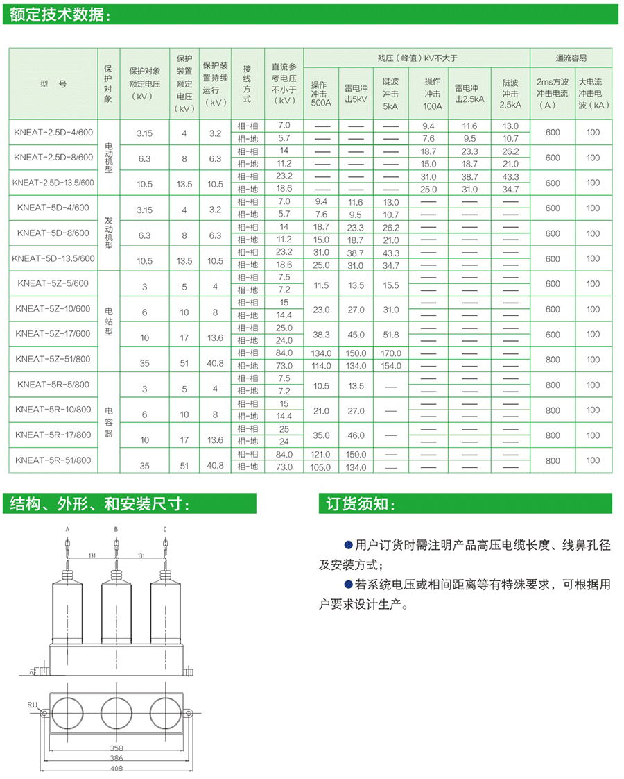 KNEAT六柱全相双安全保护装置