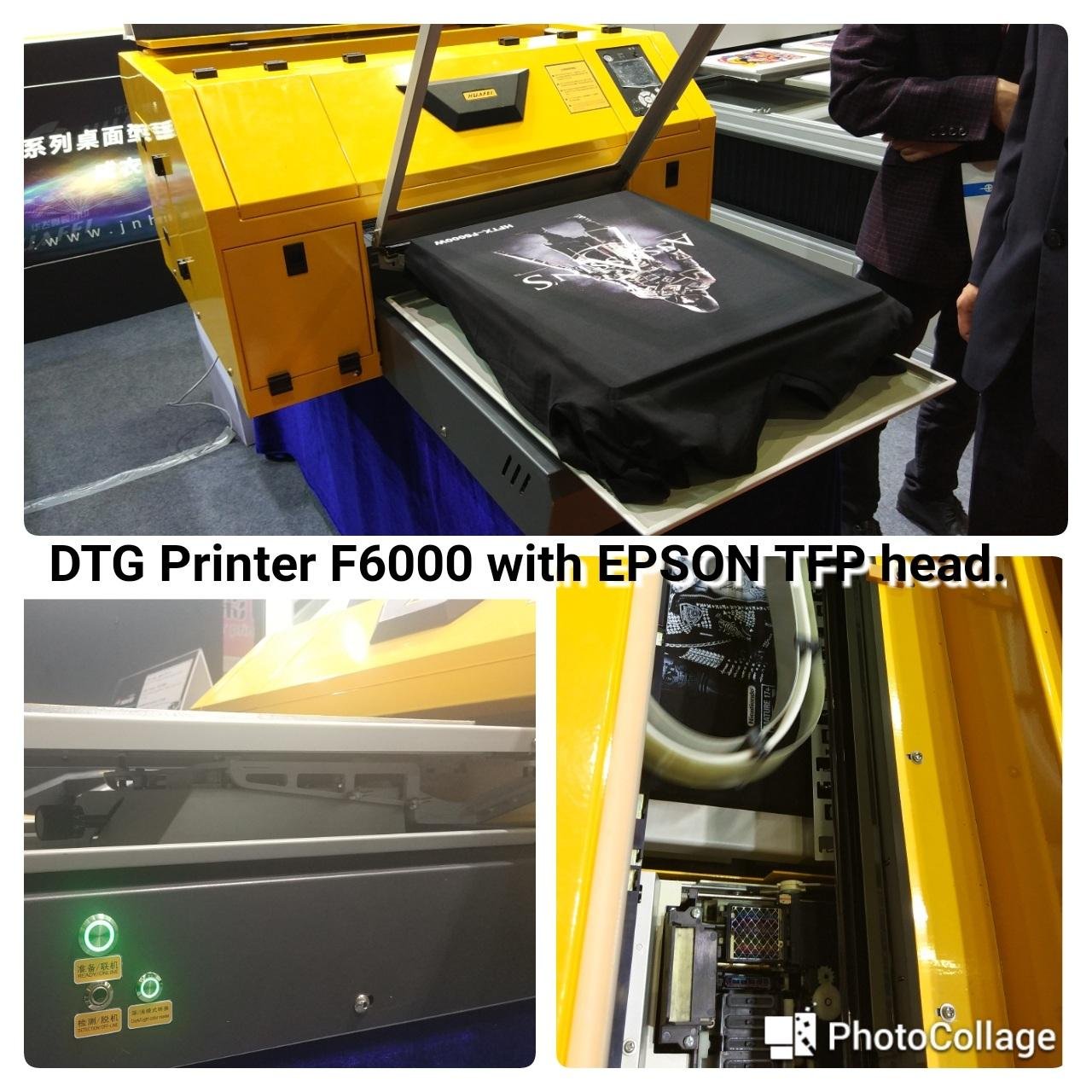 F6000 A2 size T-shirt Epson Jet printer dtg printer machine 4