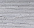 White quartz 12 rows culture stone panel 2