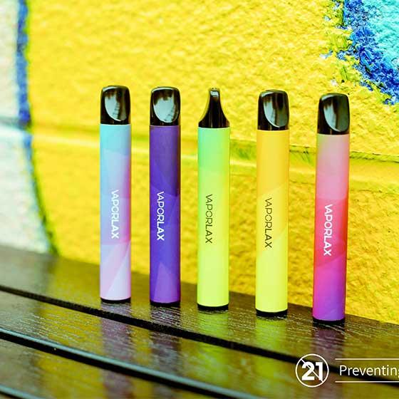 VAPORLAX Disposable Pod Device 500mAh 800puff disposable vape 2