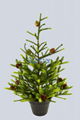 ARTIFICIAL ANGEL PINE TREE WITH CONE POTTED 60CM 1