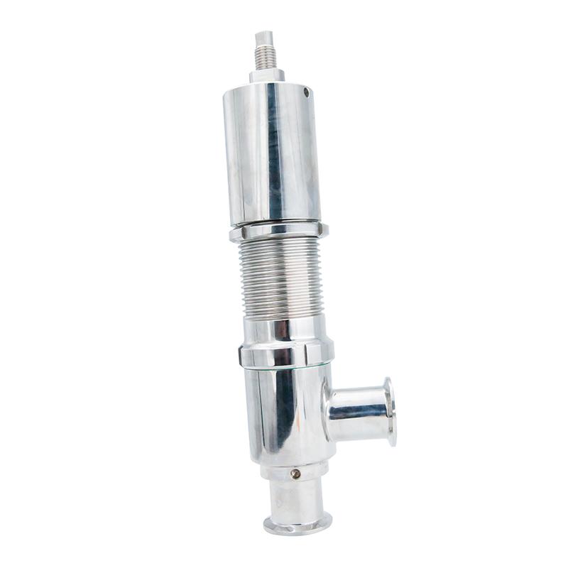 Sanitary Stainless Steel Adjustable Food Grade Spring Type Regulating Relief Saf 3