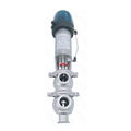 Compass Sanitary Hygienic Stainless Steel Pneumatic Flow Diverting Valve