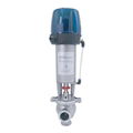 Compass Sanitary Hygienic Stainless Steel Pneumatic Flow Diverting Valve 4