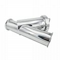 Sanitary Stainless Steel Welding End Angle Strainers Filter For Strainer type wa 2