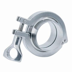 304 Sanitary Stainless Steel Pipe Clamp Ferrule