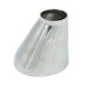 304 Sanitary Stainless Steel Pipe Fittings Eccentric Reducer 