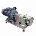 304 316L Sanitary Stainless Steel Centrifugal Pump With SIENMENS Motor 4