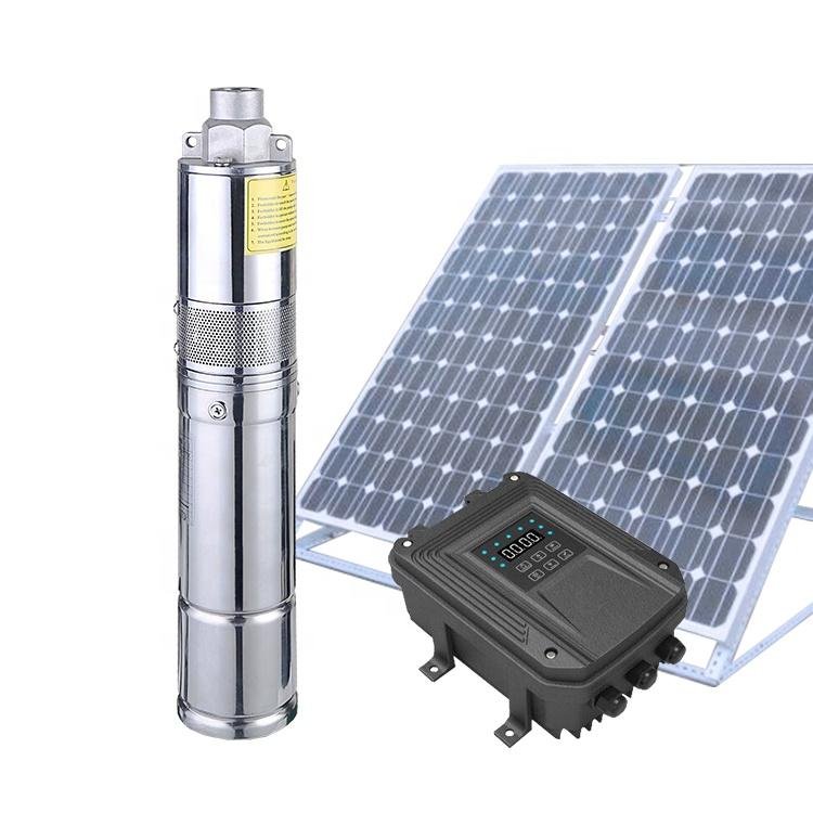 solar deep water pump with solar panels screw pump solar power
