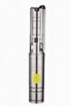 4FLA 4 inch ac dc submersible borehole solar pump agriculture brushless acdc