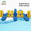 solar power peddle wheel aerator outdoor