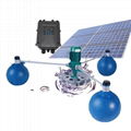 fish farm pond aerator floating solar