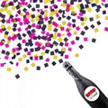 Boomwow New Design 100% Biodegradable Champagne Bottle Confetti Cannon 2