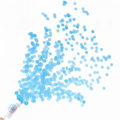 Boomwow Pink Blue Metallic Gender Reveal Push Pop Party Poppers Confetti