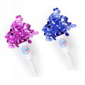 Boomwow Pink Blue Metallic Gender Reveal Push Pop Party Poppers Confetti 3