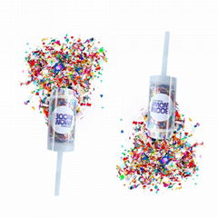 Boomwow Coloful Push Pop Party Poppers Confetti 