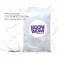 Boomwow ECO High Quality White Feather Pillow For Party And Festival  1