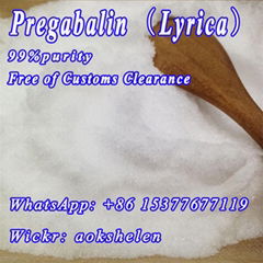 Pregabalin raw powder crystals Lyrica China supplier