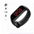 2020 Hot selling bracelets fitness watch smart bracelets sport wristbands with t 1