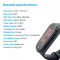 2020 Hot selling bracelets fitness watch smart bracelets sport wristbands with t 2