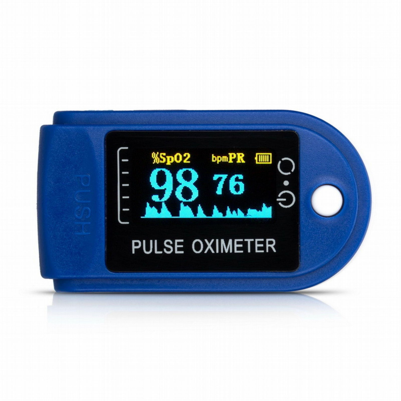 FDA CE Fingertip Pulse Oximeter Digital SPO2 PR Monitor Software CMS50D